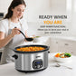 Sunvivi 8.5QT Programmable Slow Cooker with Delay Function