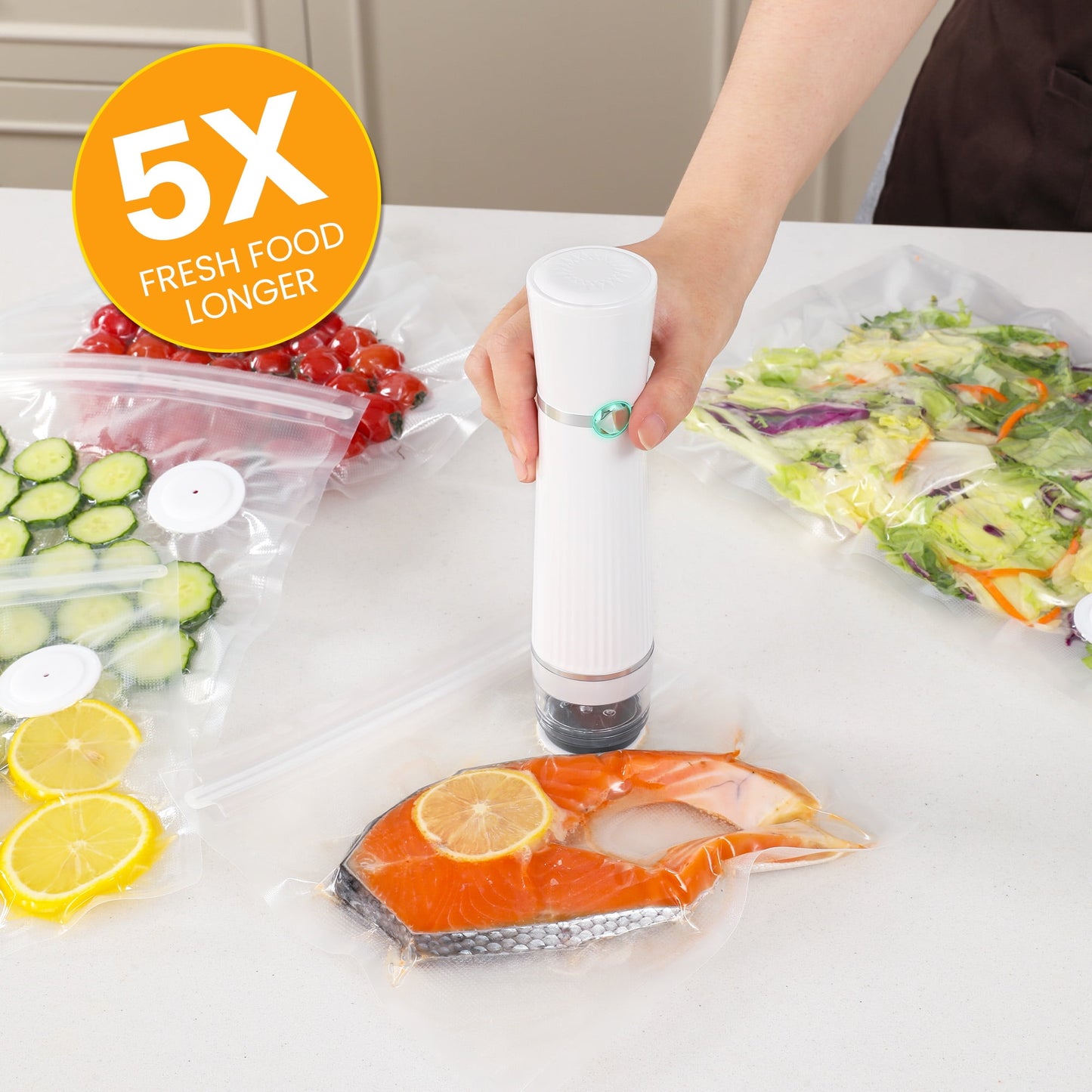 Sunvivi Portable Vacuum Sealer for Food Preservation
