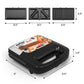 Heynemo 3 in 1 Electric Waffle, Grill & Sandwich Maker