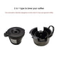 Superjoe Single Serve Black 1-Cup Drip Coffee Maker