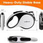 Keygarzone Retractable Dog Leash with LED Light, 16.4ft, 110lb Pull
