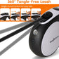 Keygarzone Retractable Dog Leash with LED Light, 16.4ft, 110lb Pull