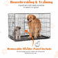 Dog Crate with Double Doors, 24- 53 Inch
