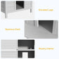 Keygarzone Outdoor Cat House for Multiple-Cats