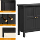 RoyalCraft Sideboard Buffet Cabinet with Storage, 55'' Storage Cabinet with Acrylic Accents, Accent Cabinet with Adjustable Shelves, Wood Credenza for Living Room, Dining Room, Entryway