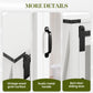 RoyalCraft 28in Bathroom Cabinet Wall Mount with Sliding Mirror Door, Over The Toilet Storage Cabinet, Farmhouse Medicine Cabinet with Shelves and Towel Bar for Living Room, 28" W x 29" H, White
