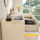 May in Color Dresser for Bedroom with 7 Drawers, Wood Drawer Organizer for Bedroom, Living Room, Hallway, Beige