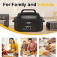 Superjoe 22 Quart Electric Roaster Oven with Self-Basting Lid, Turkey Roaster Oven Buffet with Removable Pan, Cool-Touch Handles, Black