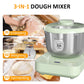 RoyalCraft Electric Dough Maker with Weighing Function,5.2QT Dough Mixer with Ferment Function,Household Dough Maker Kitchen Flour Kneading Machine with Stainless Steel Bowl,Face-up Touch Panel