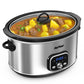 Sunvivi 8.5QT Programmable Slow Cooker with Delay Function