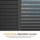 Heynemo 12'x20' Adjustable Louvered Pergola, Heavy-Duty Aluminum Outdoor Pergola, Adjustable Metal Hardtop Roof Pergola for Patio, Deck, Garden, Yard, Black