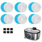 Keygarzone Cat Water Fountain Filter: Replacement for ZCW001, 6 Pack