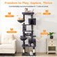 Keygarzone 73" Multi-Level Cat Tree Tower