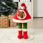Keygarzone Christmas Cat Tree Tower for Indoor Cats, Santa Hat Design