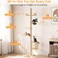 Keygarzone Floor to Ceiling Cat Tree Tower