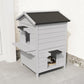 Keygarzone Outdoor Cat House for Multiple-Cats
