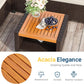 RoyalCraft 3-Piece Outdoor Patio Furniture Set, PE Wicker L-Shaped Sectional with Storage Table and Cushions, Small Rattan Conversation Set for Balcony Garden Deck