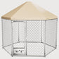 Outdoor Dog Kennel with Cover