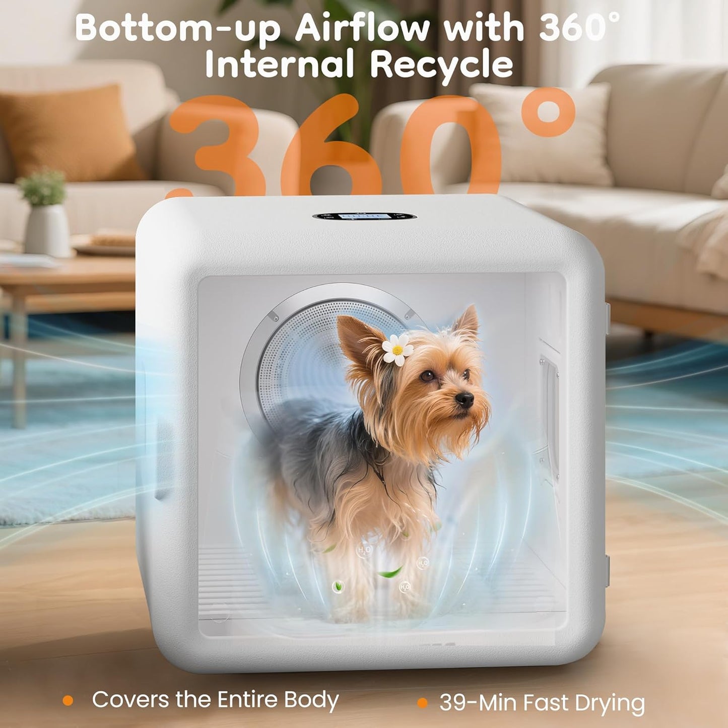 Keygarzone Pet Dryer Box for Cats & Dogs  65L