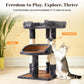 Keygarzone 27-inch Multi-Level Cat Tree for Indoor Cats