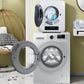 Portable Clothes Dryer 8.8 Lbs Compact Electric Dryer with Smart Moisture Sensor 850W Dryer with LCD Control Panel Tumble for RV Apartment Dorm Home, White