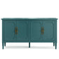 CozyHome Storage Cabinet with 4 Doors and Adjustable Shelves