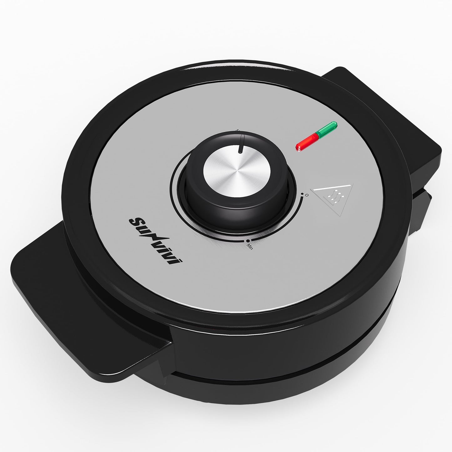 Cozy Home 5 Heart-Shaped Waffle Maker with Adjustable Temp