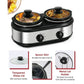 Superjoe Dual Pot Electric 2.5 qt Slow Cooker