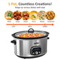Sunvivi 8.5QT Programmable Slow Cooker with Delay Function