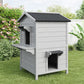 Keygarzone Outdoor Cat House for Multiple-Cats