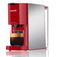 Homepraise 3 IN 1 Multi Capsules Coffee Machine,coffee machine with automatic cleaning function,for Strong Espresso,Americano Coffee,Cappuccino,Macchiato et,Red