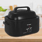 Superjoe 26 Quart Roaster Oven with Self-Basting Lid, Electric Turkey Roaster with Thaw & Warm Function, Adjustable Temperature Roaster With Removable Pan & Rack, Stainless Steel, Black