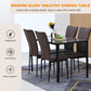 RoyalCraft  47" Dining Table for 2-4People, Rectangular Kitchen & Dining Room Tables for Eating Dinner¡ê?Black