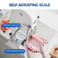 Sunvivi 1500W Electric Meat Saw, Bone Cutting Bandsaw with 5 Blades, Adjustable Thickness for Beef, Pork, Chicken, Fish