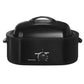 Superjoe 20 QT Electric Roaster Oven, Stainless Steel Roaster Pan for Turkey, Black