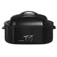 Superjoe 20 QT Electric Roaster Oven, Stainless Steel Self-Basting Lid Removable Pan, Black