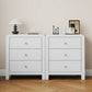 May in Color Modern Chest of Drawers, with Rounded Corners and Soft Close Drawers, 1 Piece, White