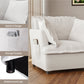 RoyalCraft Oversized Accent Chair, Mid Century Modern Armchair with Wide Backrest, Comfy Upholstered Reading Single Sofa Chair with 2 Pillows for Living Room, Bedroom