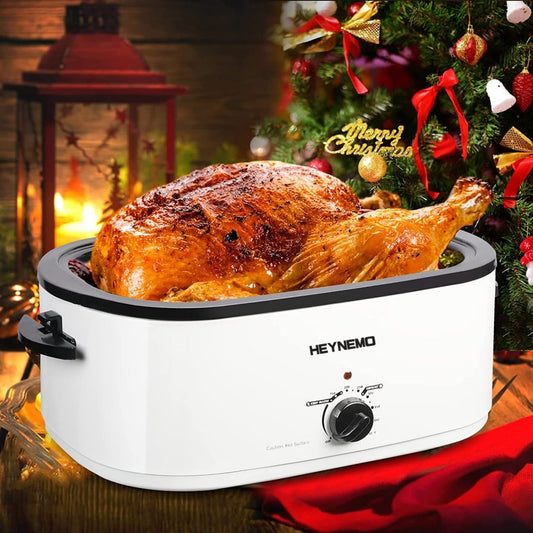Cozy Home 1450W 24qt Stainless Steel Electric Rotisseries & Roaster