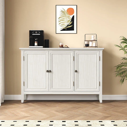 Heynemo Buffet Cabinet with Doors and Adjustable Shelves