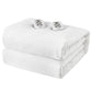 Heynemo King Electric Heated Mattress, King Size Bed Mattress Pad with Dual Controller, Full Bed Warmer with 12-Hour Timer & 10 Heat Settings, Machine Washable, 78" x 80"