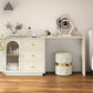 May in Color Modern Dressing Table and Chest of Drawers Combo, 3 Drawers & 1 Door, Perfect for Bedroom, Dressing Room