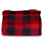 RoyalCraft Heated Blanket 50" x 60", Heating Electric Throw Blanket, 10 Heat Settings, 12 Hours Auto Off, Machine Washable, ETL Certified, Overheating Protection, Black & Red