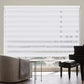 Royalcraft Cordless Zebra Blinds for Windows, Layer Zebra Roller Shades Blinds for Windows, Sheer or Privacy Light Control, Day and Night Window Shades for Living Rome, Office