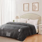 Electric Blanket Queen Size with Dual Controllers,10 Heating Levels& 12 hours Auto-off,Overheat Protection,Red