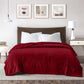 SUNVIVI Electric Blanket Queen Size with Dual Controllers,10 Heating Levels& 12 hours Auto-off,Overheat Protection,Red-3