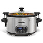 4QT Programmable Slow Cooker with Locking Lid