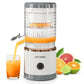 Sunvivi Juicer Machines Electric, Rechargeable Citrus Juicer, Portable Orange Juicer Squeezer with USB and Cleaning Brush, Juicer for Lemon, Orange, Citrus, Grapefruit, Apples