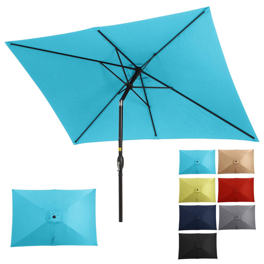 52 patio umbrellas for sale PHI VILLA 15ft Large Outdoor Umbrella with Base Included, Tawny sided design Patio Umbrellas Heynemo