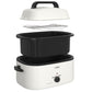 Sunvivi 24qt Electric Roaster Oven  with Self-Basting Lid, Defrost, Warm, 1450W